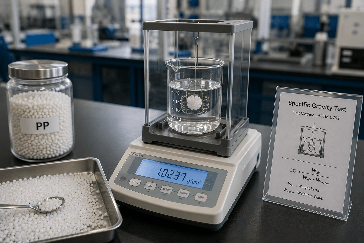 Spesifik Gravite Testi