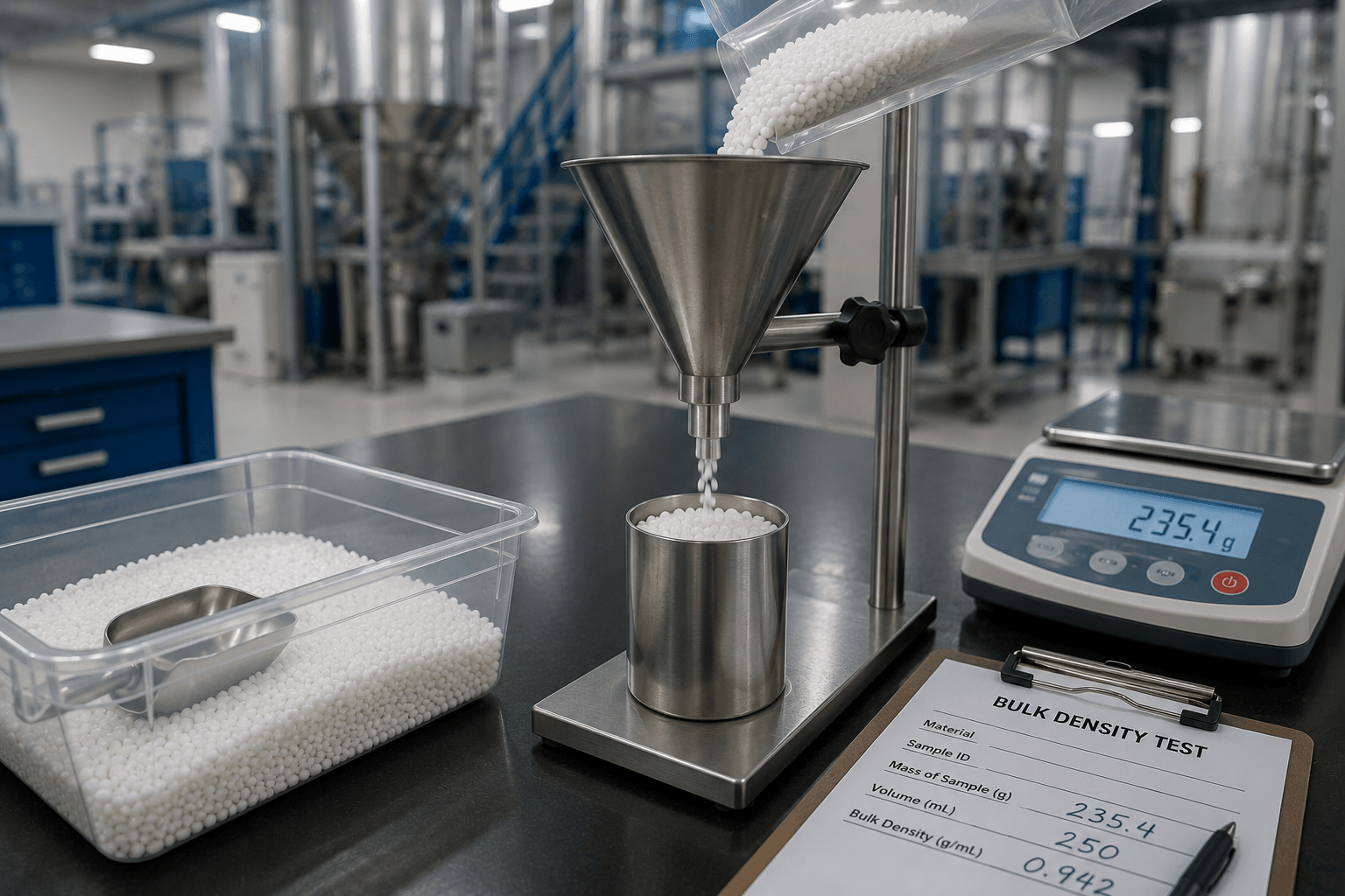 Bulk (Yığın) Yoğunluğu Testi